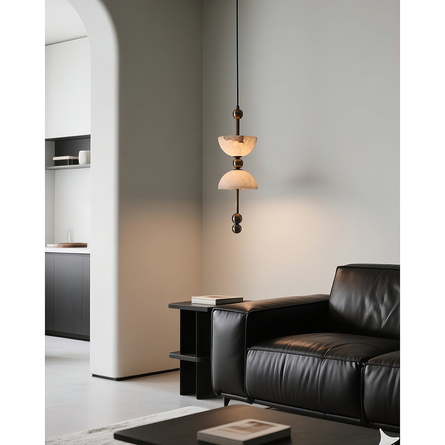 Fairholm Alabaster Pendant Lamp