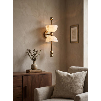 Fairholm Alabaster Wall Lamp