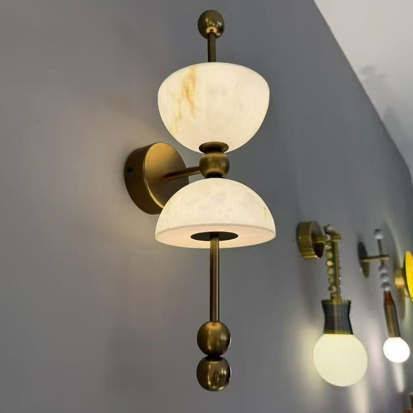 Fairholm Alabaster Wall Lamp