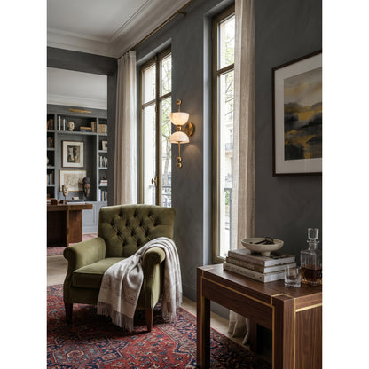 Fairholm Alabaster Wall Lamp