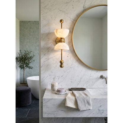 Fairholm Alabaster Wall Lamp