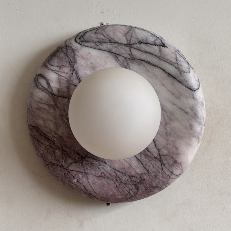 Solene Grey Marble Wall Sconce