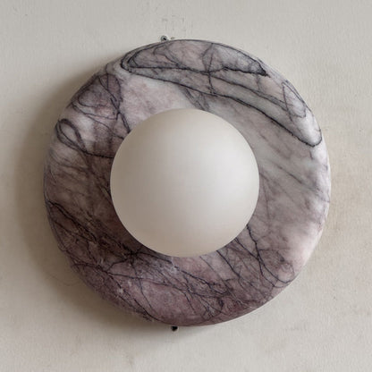 Solene Grey Marble Wall Sconce