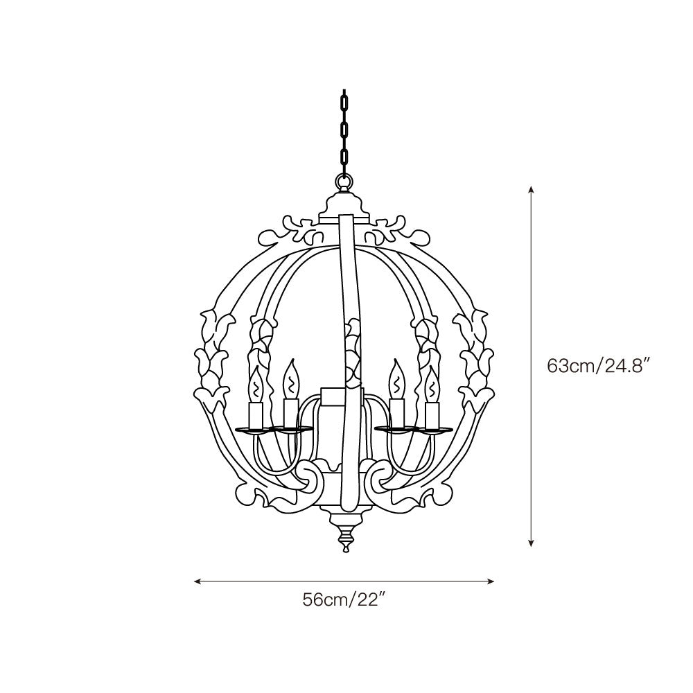 Talune Wood Pendant Lamp