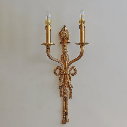 Velola Brass Wall Lamp