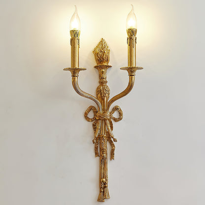Velola Brass Wall Lamp