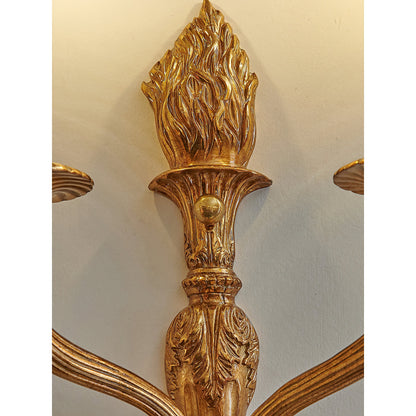 Velola Brass Wall Lamp