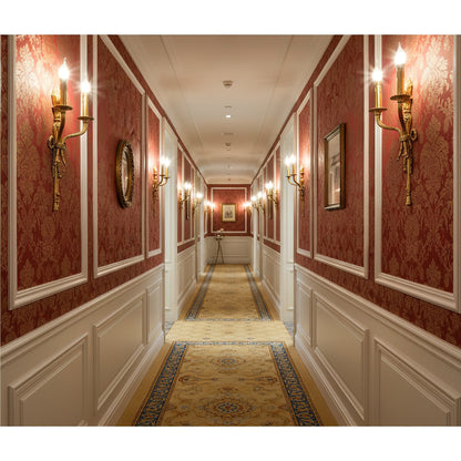 Velola Brass Wall Lamp
