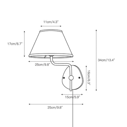 Hesen Plug-in Wall Lamp