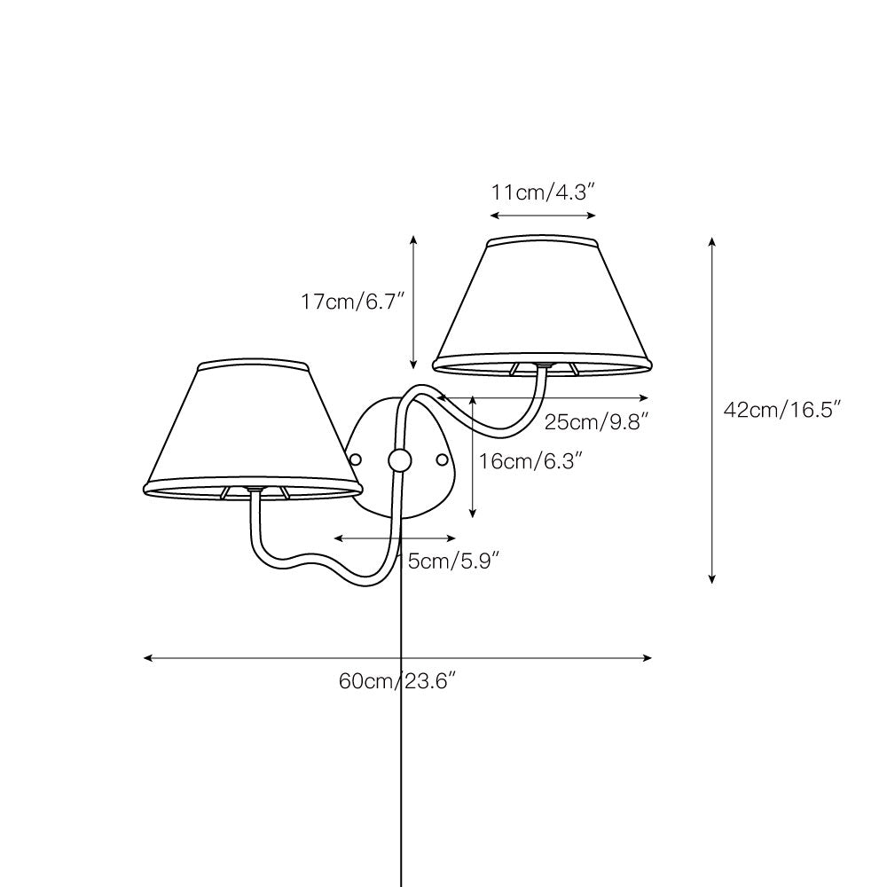 Hesen Plug-in Wall Lamp