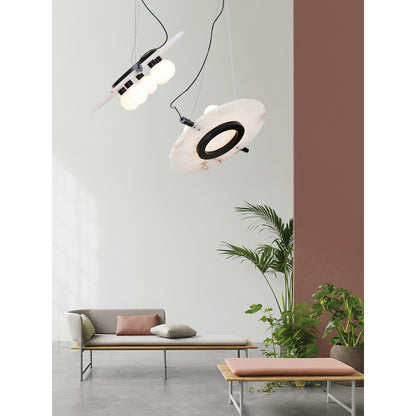 Hesai Alabaster Pendant Lamp