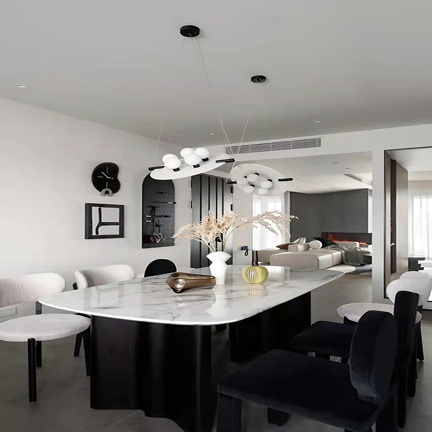 Hesai Alabaster Pendant Lamp
