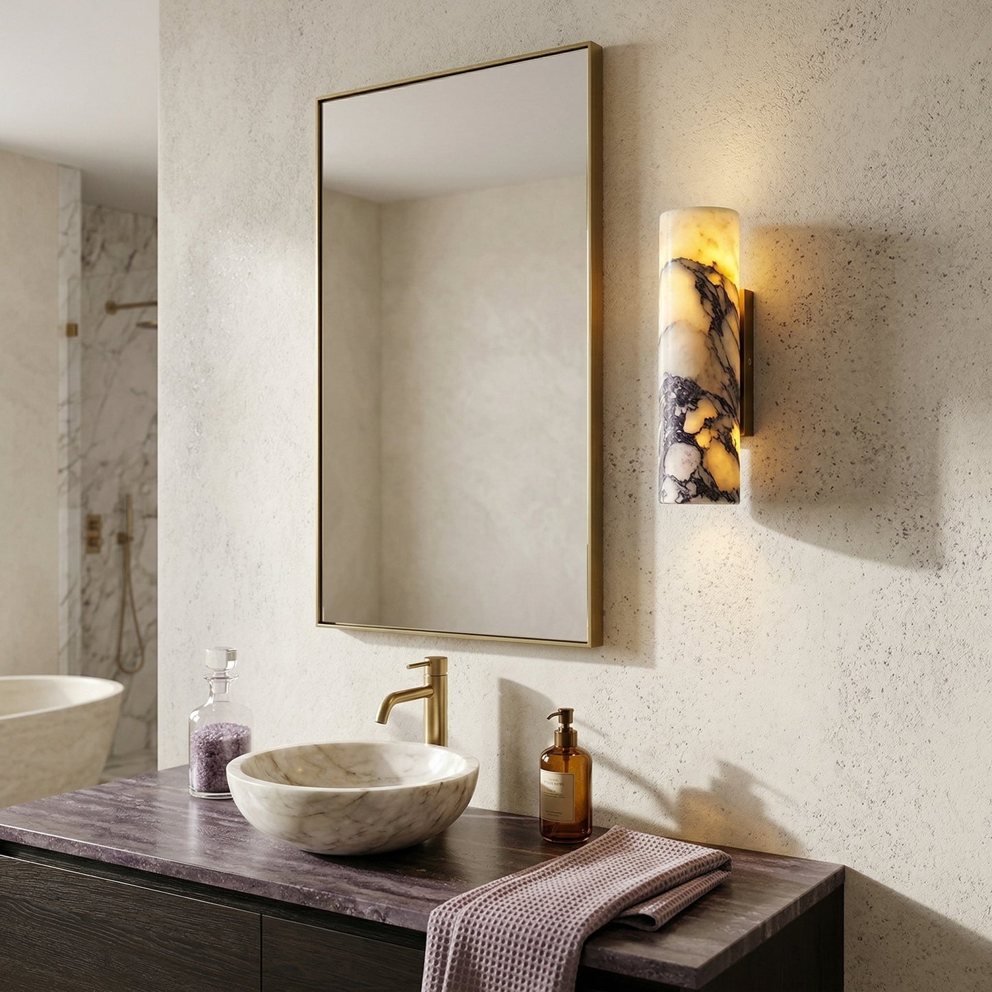 Lumen Marble Wall Lamp