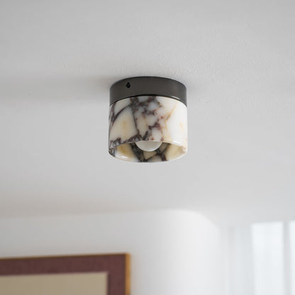 Marble Round Ceiling Lamp
