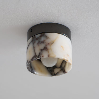 Marble Round Ceiling Lamp