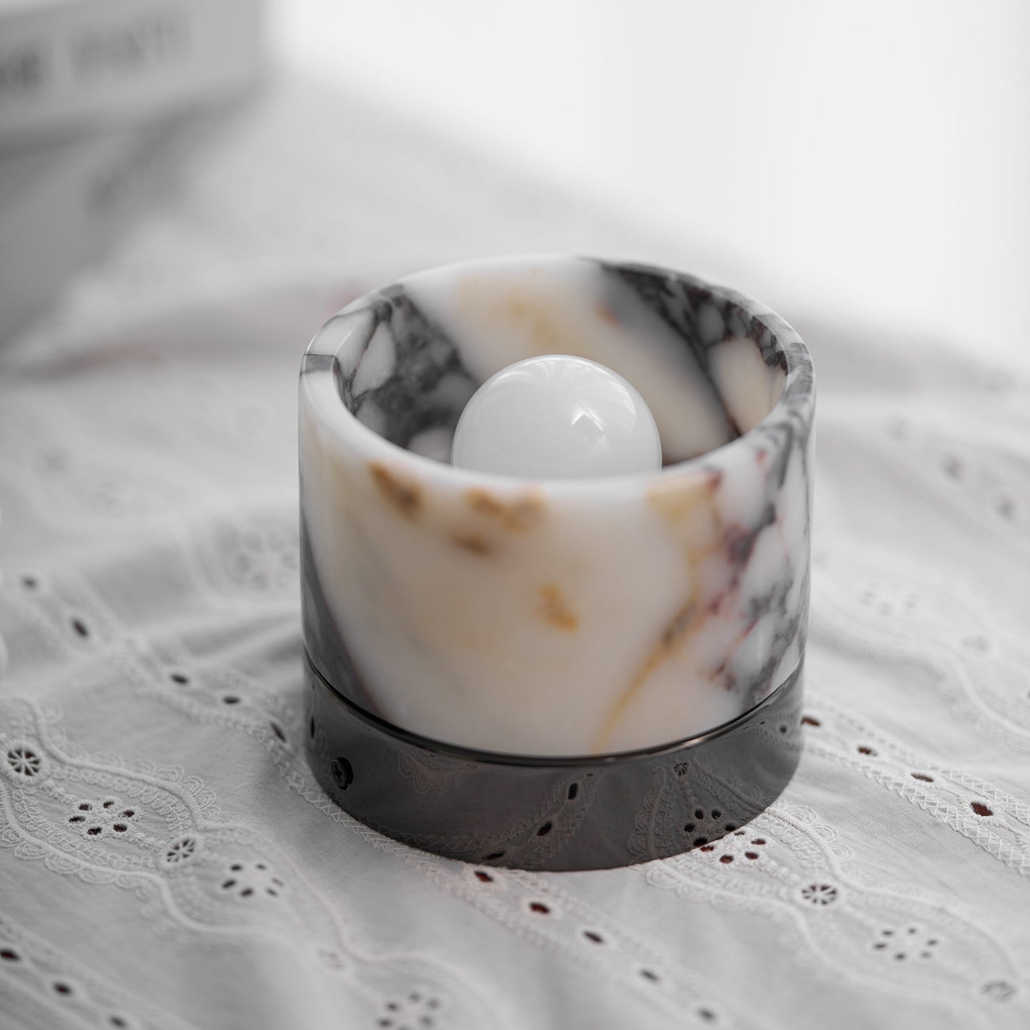 Marble Round Ceiling Lamp