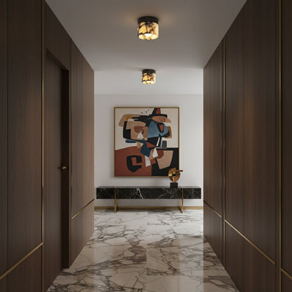 Marble Round Ceiling Lamp