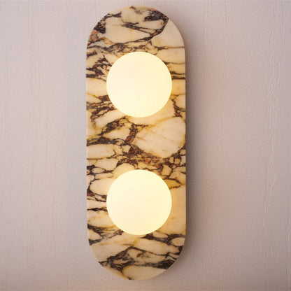 Marble Travertine Onyx Wall Lamp