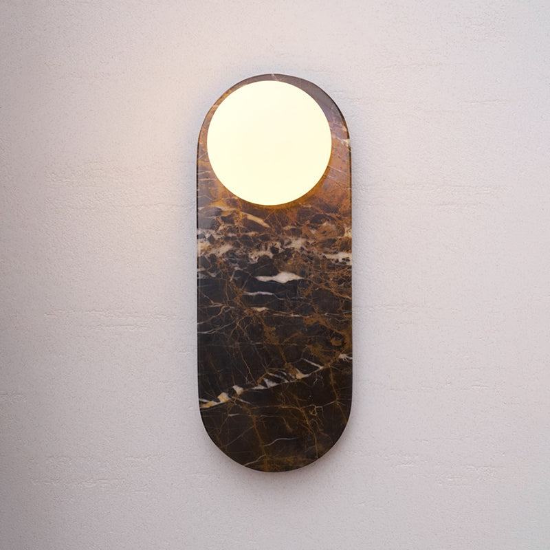 Marble Travertine Onyx Wall Lamp