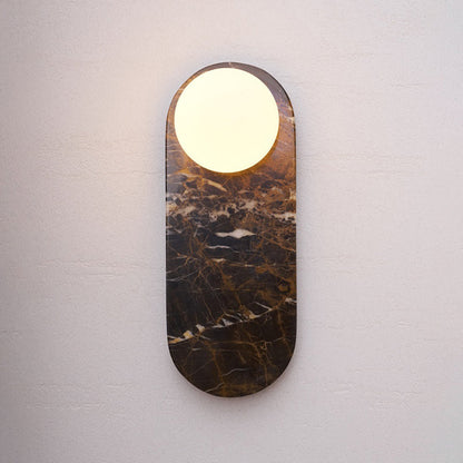 Marble Travertine Onyx Wall Lamp