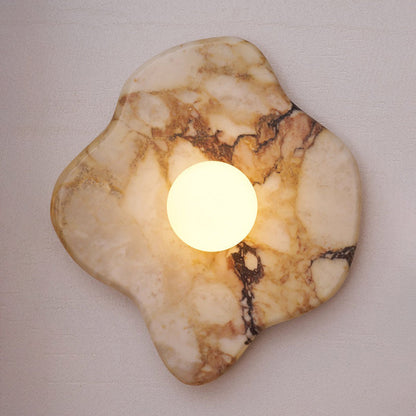 Marble Travertine Onyx Wall Lamp