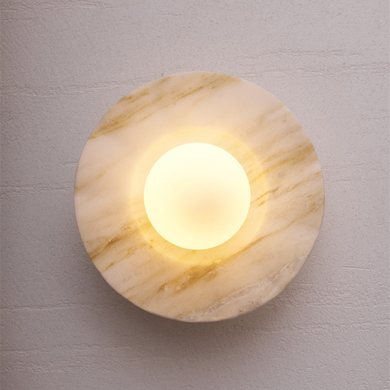 Marble Travertine Onyx Wall Lamp