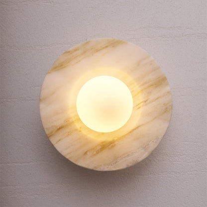 Marble Travertine Onyx Wall Lamp