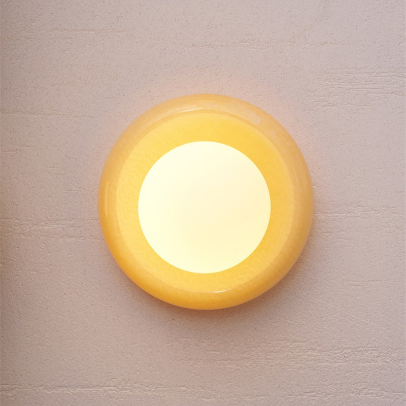 Marble Travertine Onyx Wall Lamp
