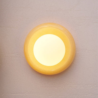 Marble Travertine Onyx Wall Lamp