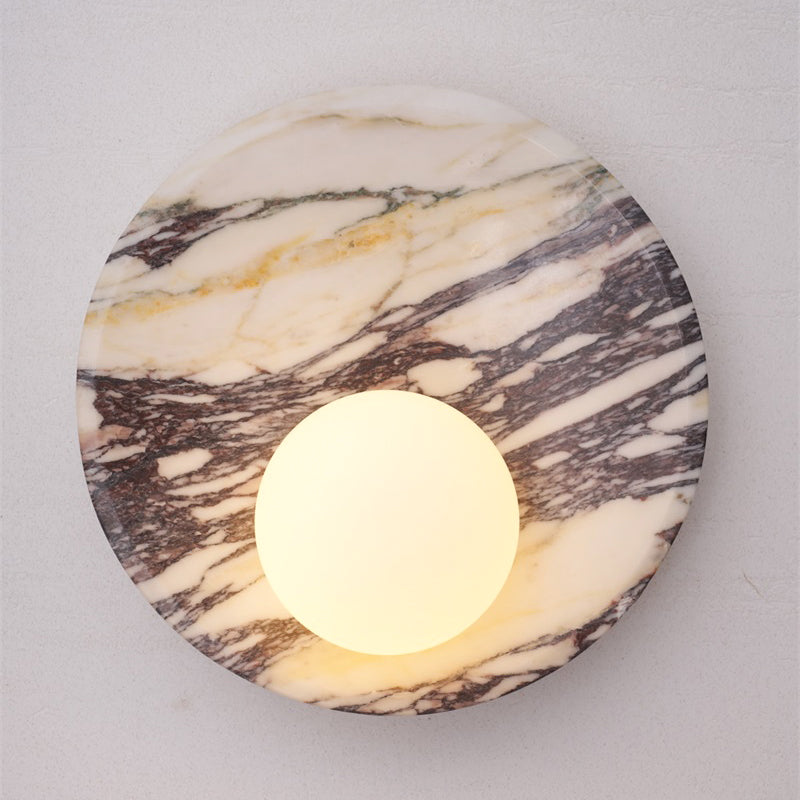 Marble Travertine Onyx Wall Lamp