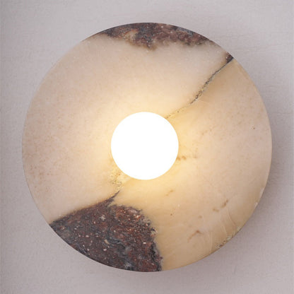 Marble Travertine Onyx Wall Lamp
