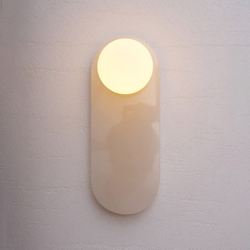 Marble Travertine Onyx Wall Lamp