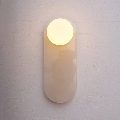 Marble Travertine Onyx Wall Lamp