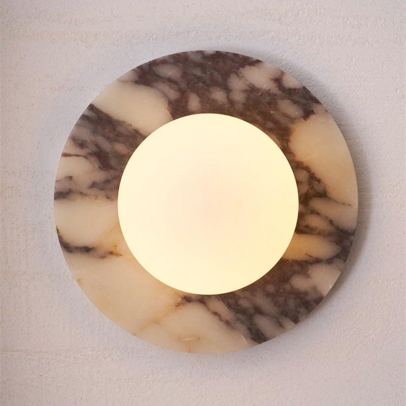 Marble Travertine Onyx Wall Lamp