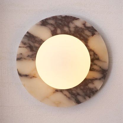 Marble Travertine Onyx Wall Lamp