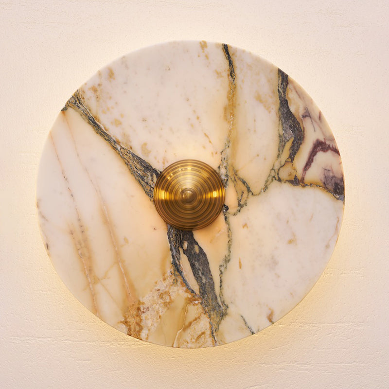 Marble Travertine Onyx Wall Lamp