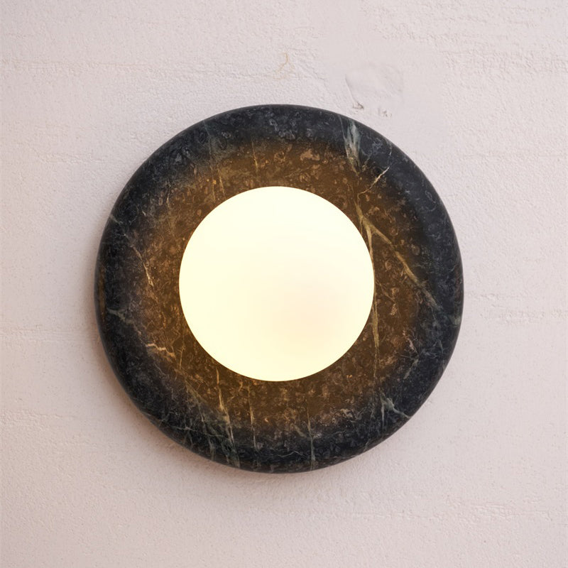 Marble Travertine Onyx Wall Lamp