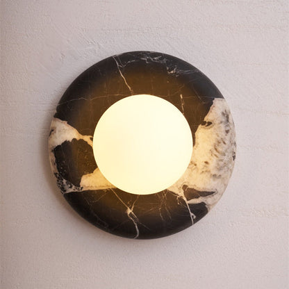Marble Travertine Onyx Wall Lamp