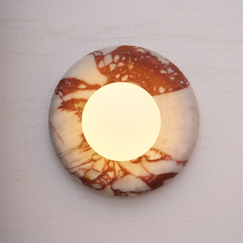 Marble Travertine Onyx Wall Lamp