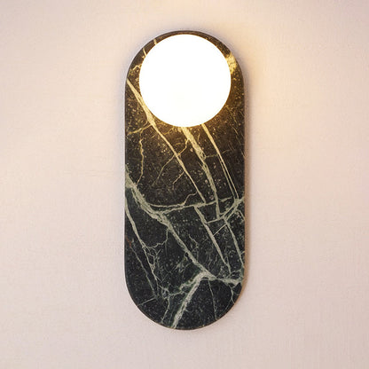 Marble Travertine Onyx Wall Lamp