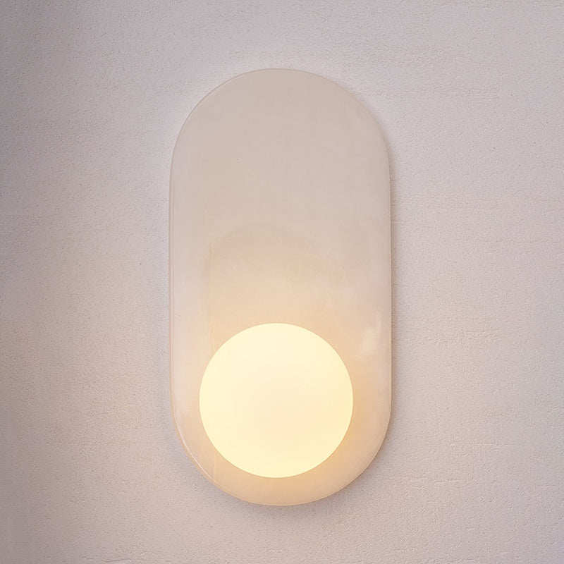 Marble Travertine Onyx Wall Lamp