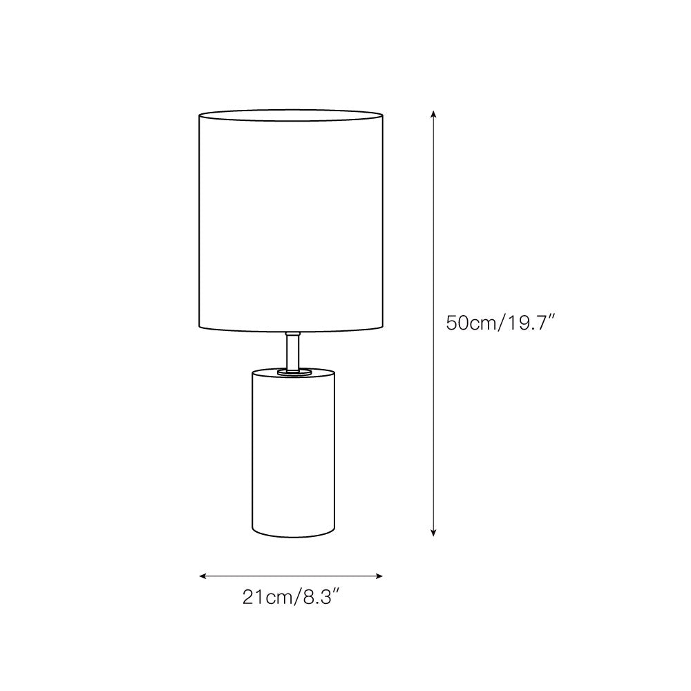 Yarique Stone Table Lamp