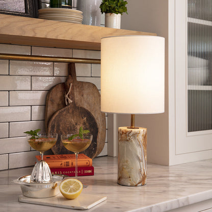Yarique Stone Table Lamp