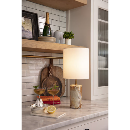Yarique Stone Table Lamp