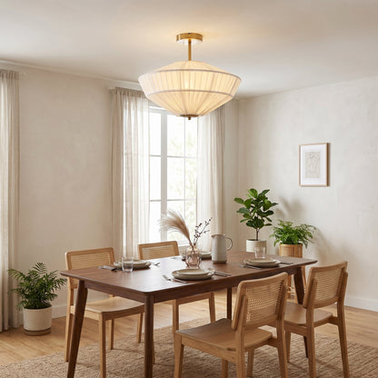 Stefanie Pleated Ceiling Lamp