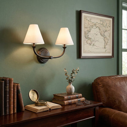 Deneb Brass Wall Lamp