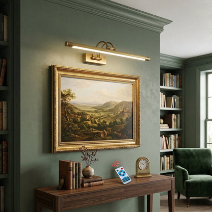 Regulus Brass Rechargeable Wall Lamp