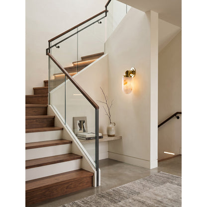 Marine Alabaster Wall Sconce