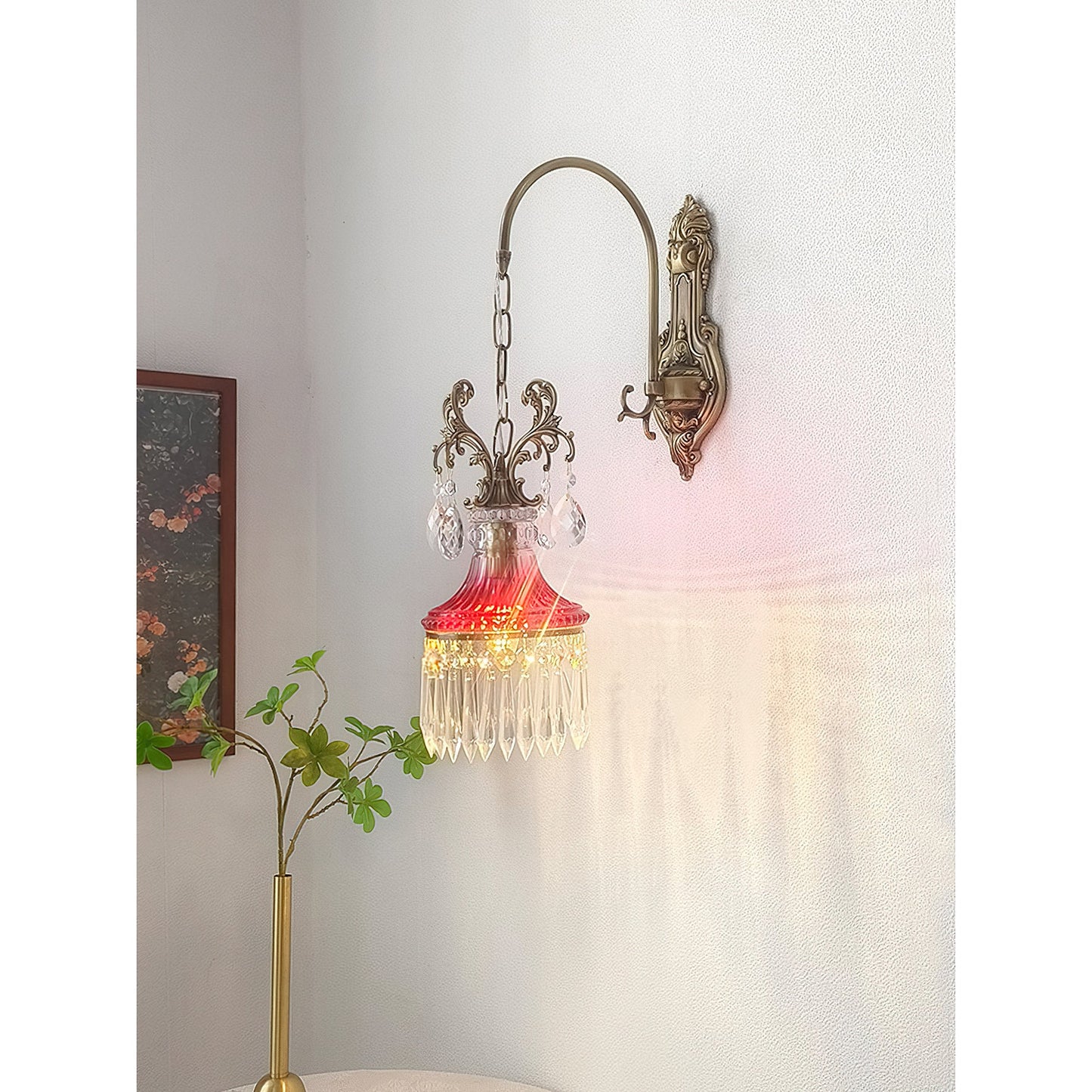 Portofino Crystal Wall Lamp