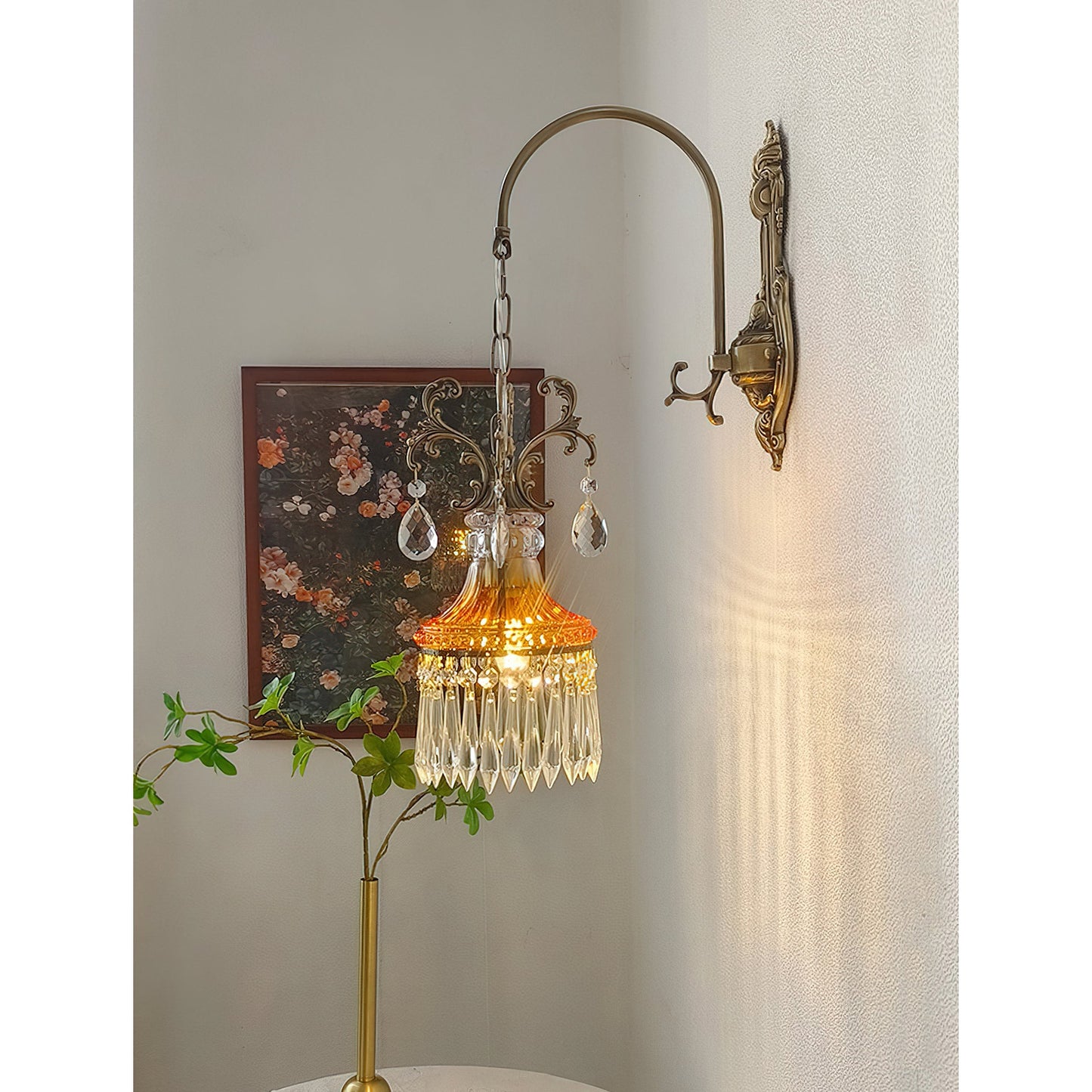 Portofino Crystal Wall Lamp